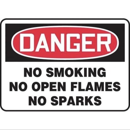 Accuform OSHA DANGER SAFETY SIGN NO SMOKING MSMK105VA MSMK105VA
